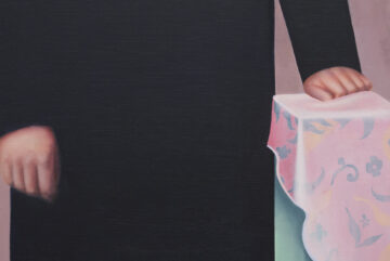 Members of the public with dog face painting on Blackpool's Promanade. Part of the Blackpool Pet Tastic event.